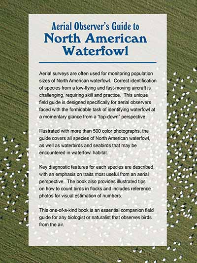 Aerial Observer's Guide to North American Waterfowl back cover